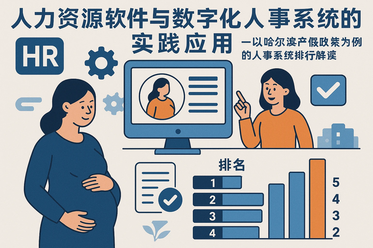 人力资源软件与数字化人事系统的实践应用：以哈尔滨产假政策为例的人事系统排行榜解读