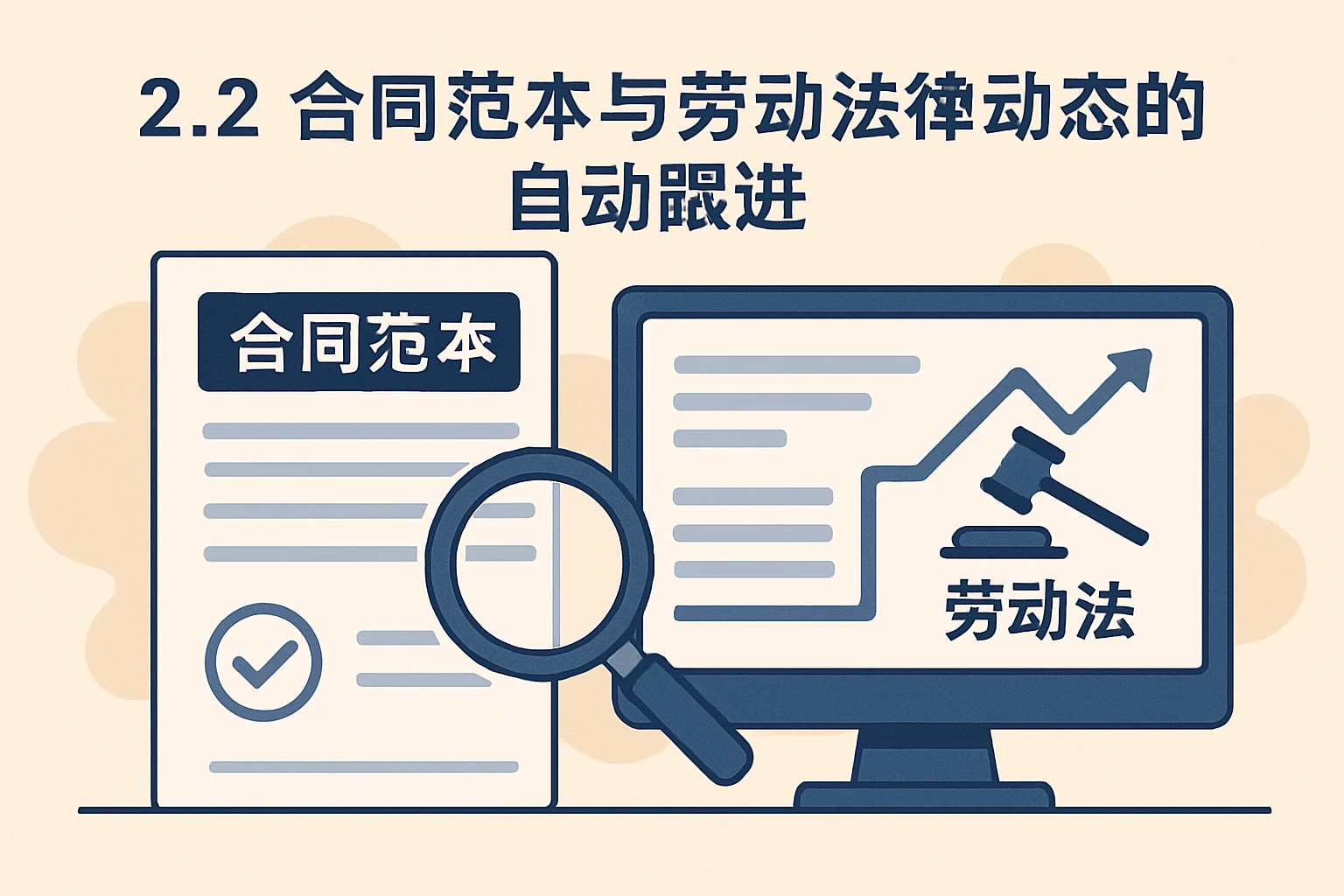2.2 合同范本与劳动法律动态的自动跟进