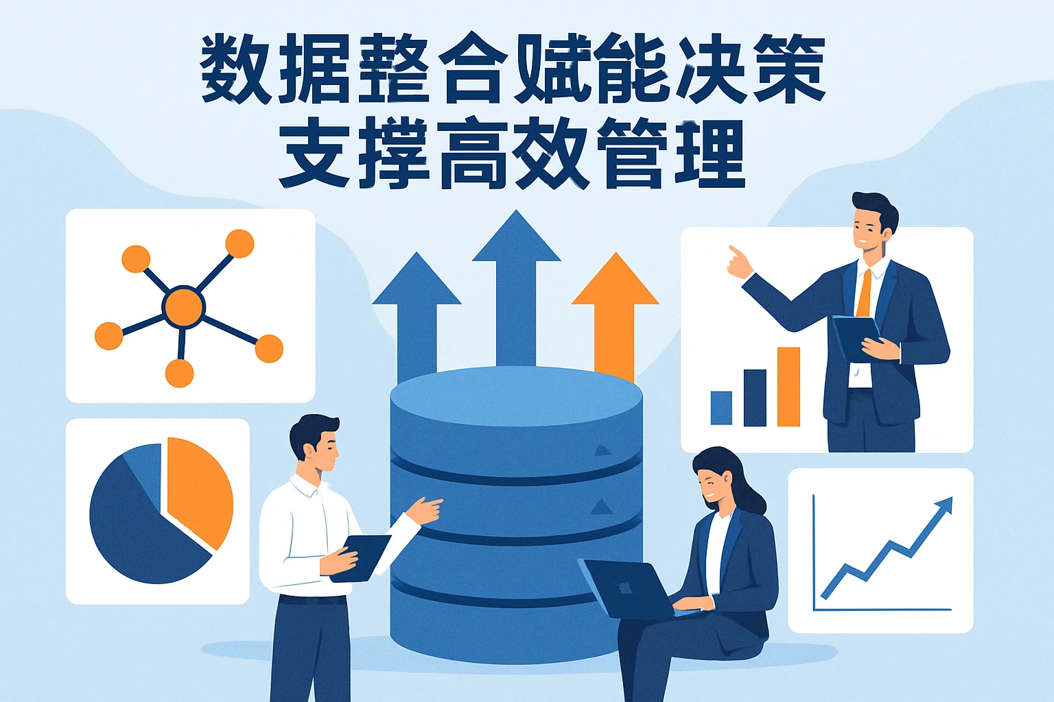 数据整合赋能决策，支撑高效管理