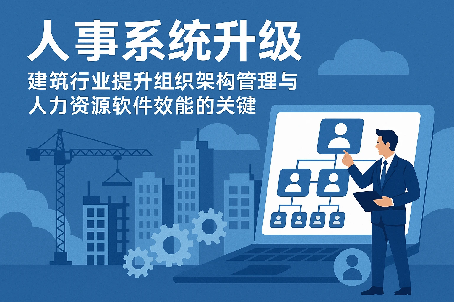 人事系统升级:建筑行业提升组织架构管理与人力资源软件效能的关键