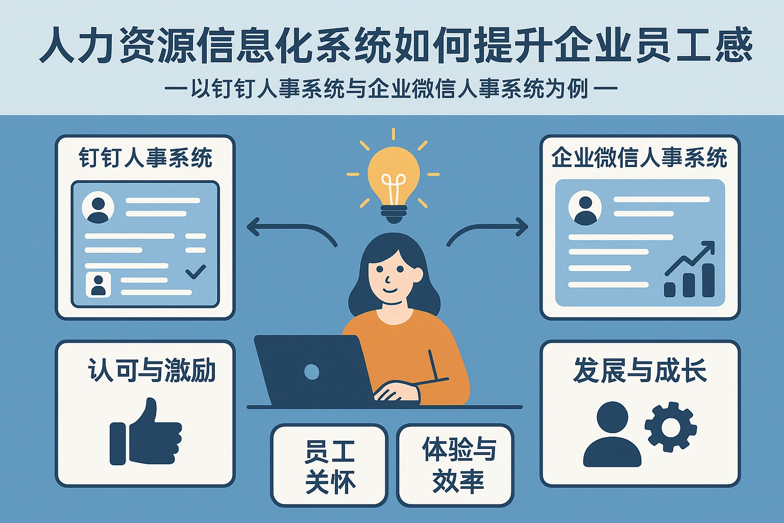 人力资源信息化系统如何提升企业员工价值感——以钉钉人事系统与企业微信人事系统为例