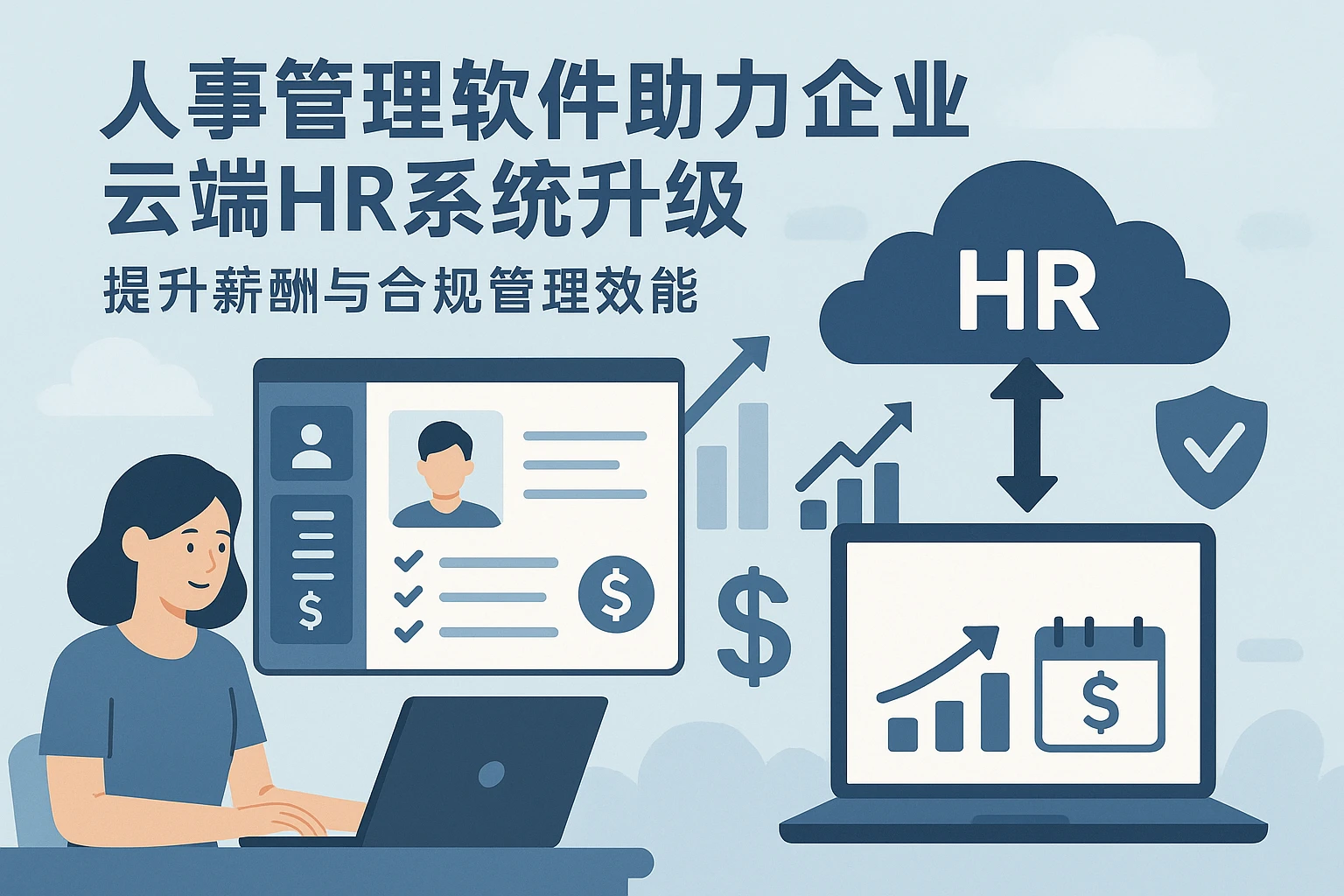 人事管理软件助力企业云端HR系统升级，提升薪酬与合规管理效能