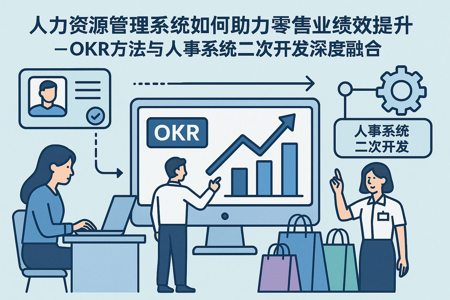 人力资源管理系统如何助力零售业绩效提升——OKR方法与人事系统二次开发深度融合