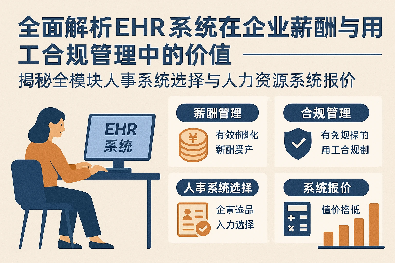 全面解析EHR系统在企业薪酬与用工合规管理中的价值——揭秘全模块人事系统选择与人力资源系统报价