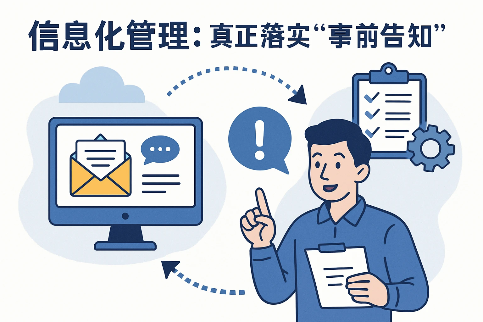 1.2 信息化管理：真正落实“事前告知”