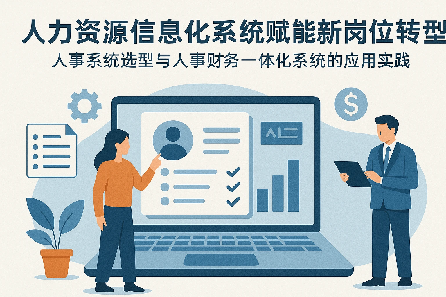 人力资源信息化系统赋能新岗位转型——人事系统选型与人事财务一体化系统的应用实践