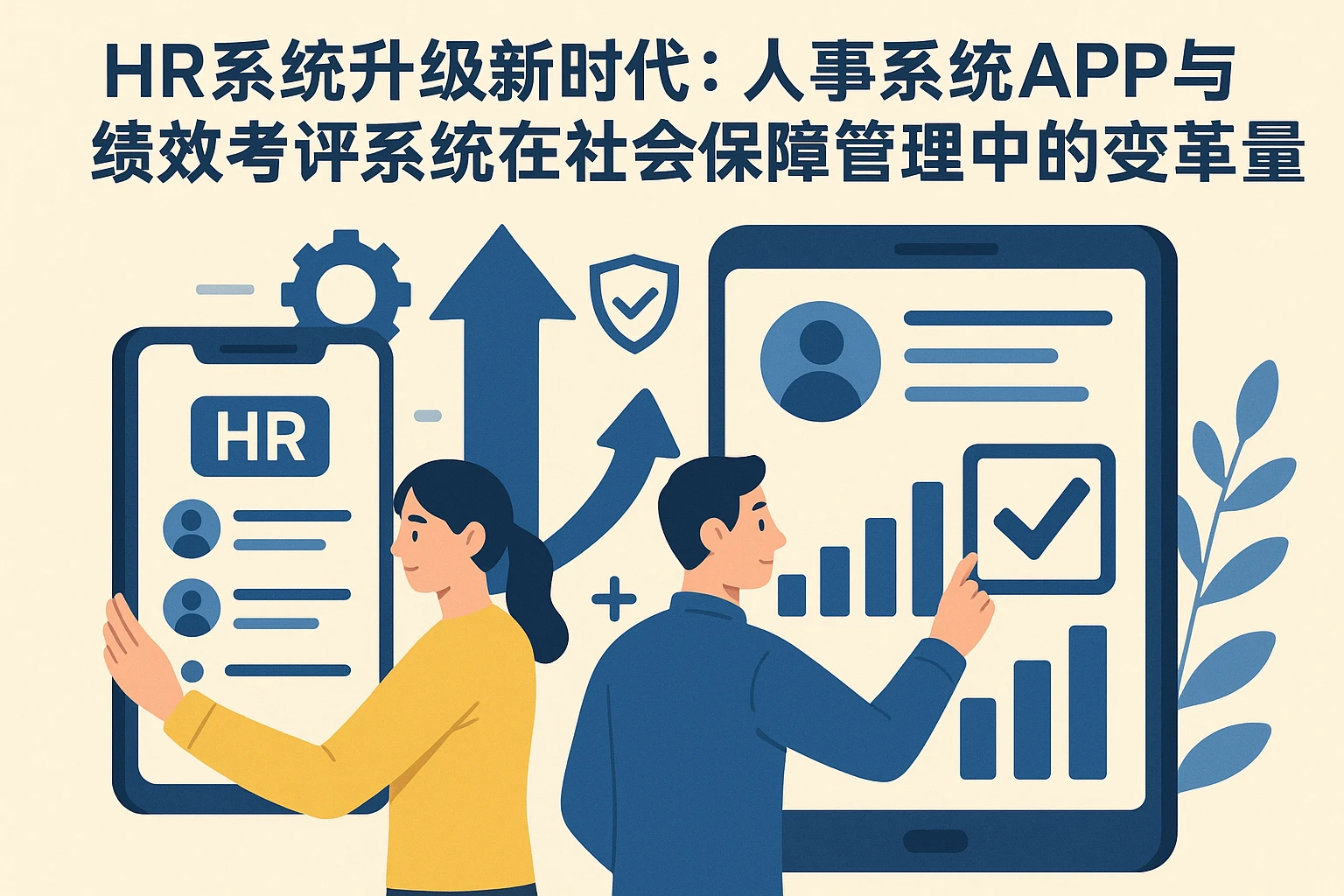 HR系统升级新时代：人事系统APP与绩效考评系统在社会保障管理中的变革力量