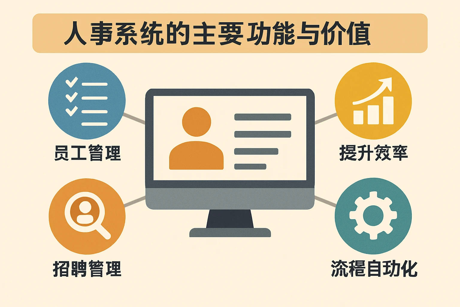 人事系统的主要功能与价值