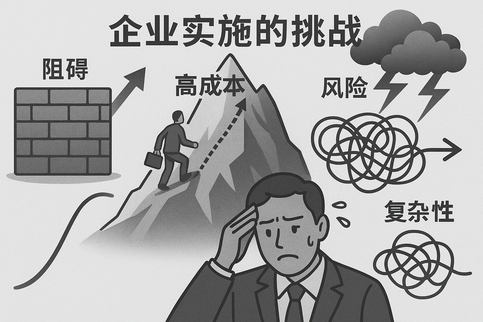 2. 企业实际操作的挑战