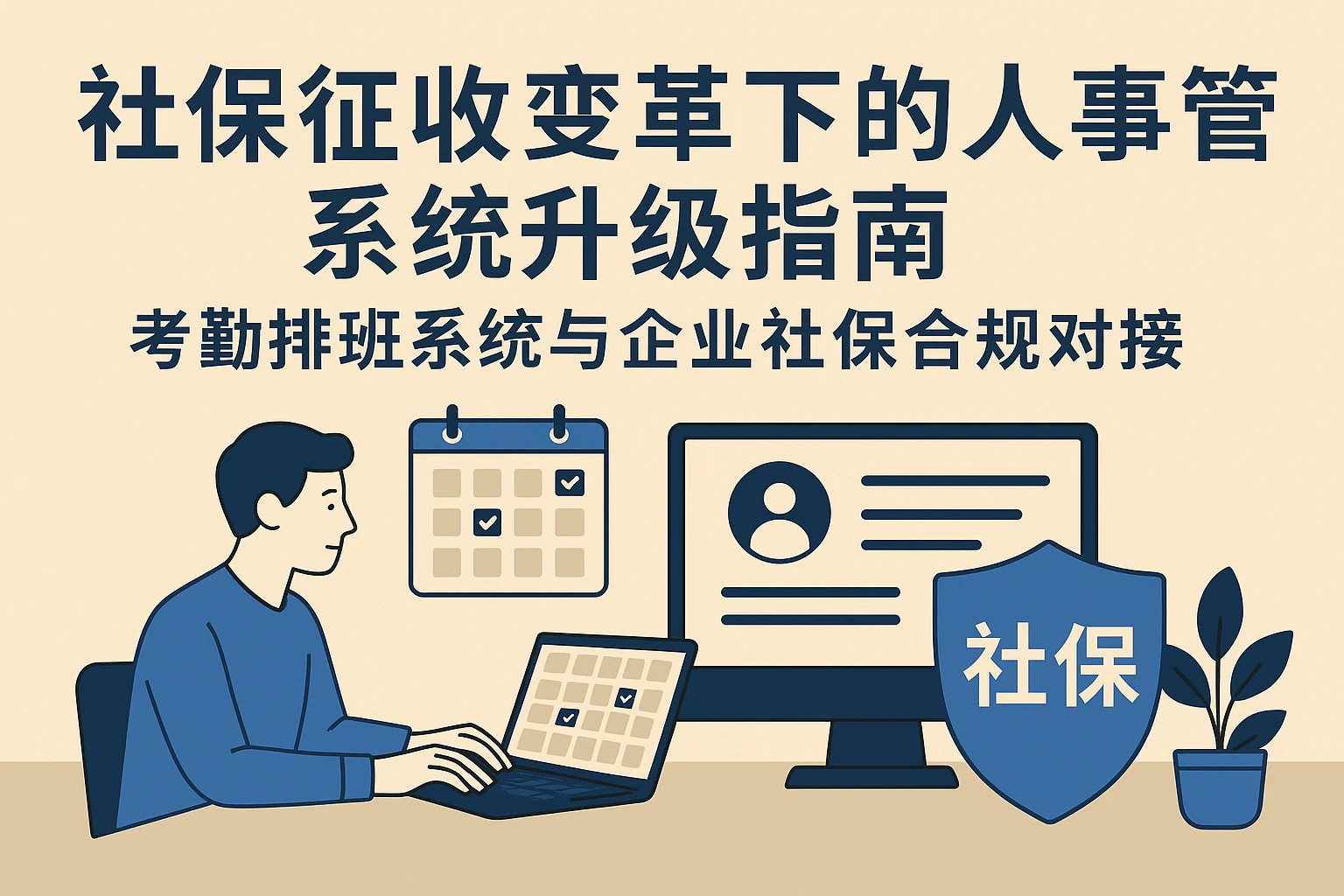 社保征收变革下的人事管理系统升级指南——考勤排班系统与企业社保合规对接