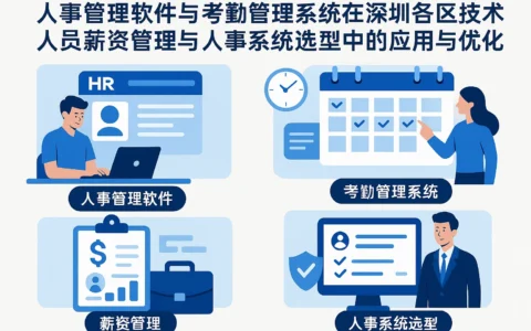 人事管理软件与考勤管理系统在深圳各区技术人员薪资管理与人事系统选型中的应用与优化
