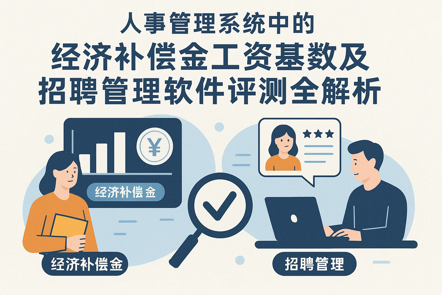 人事管理系统中的经济补偿金工资基数及招聘管理软件评测全解析