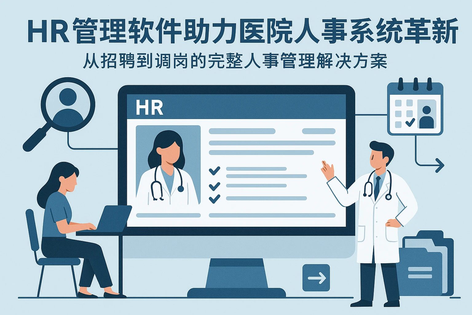 HR管理软件助力医院人事系统革新：从招聘到调岗的完整人事管理解决方案
