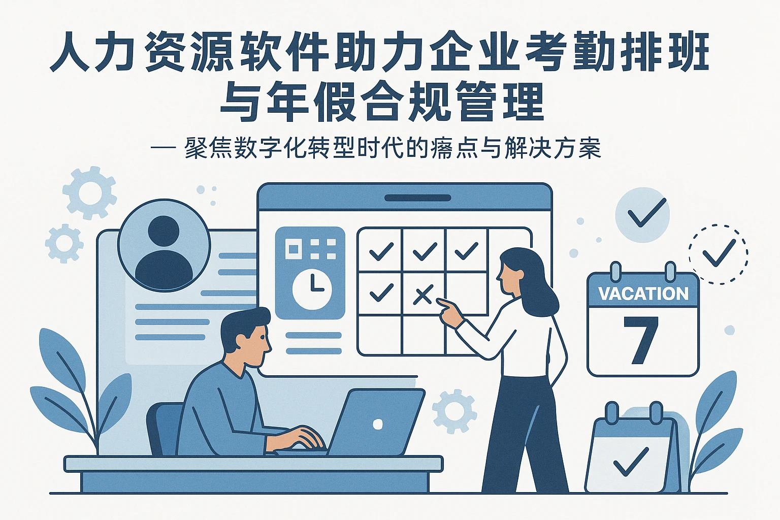 人力资源软件助力企业考勤排班与年假合规管理 —— 聚焦数字化转型时代的痛点与解决方案