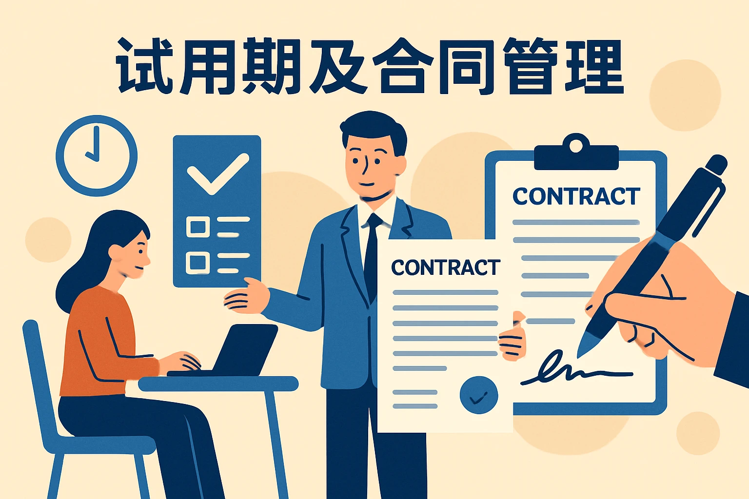试用期及合同管理