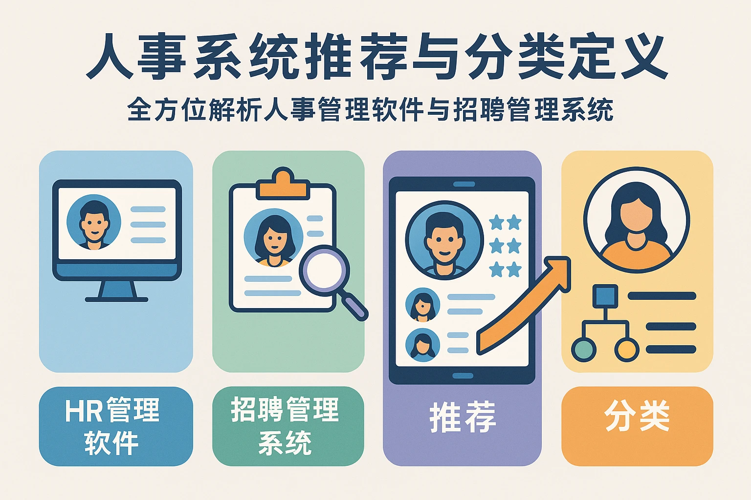 人事系统推荐与分类定义——全方位解析人事管理软件与招聘管理系统
