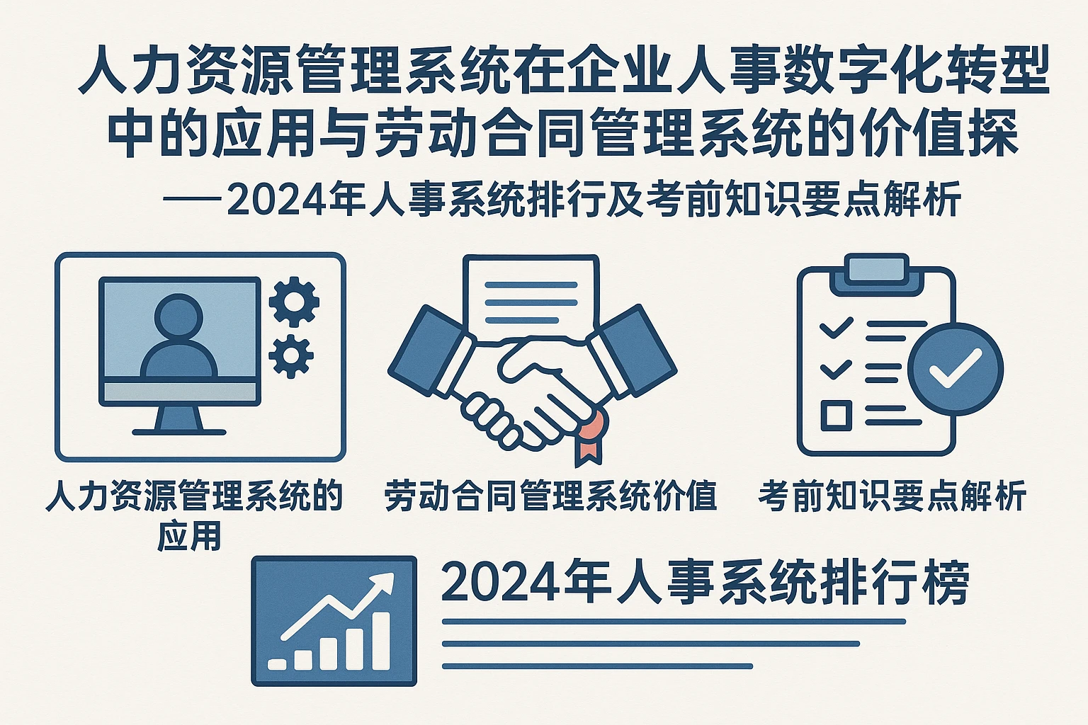 人力资源管理系统在企业人事数字化转型中的应用与劳动合同管理系统的价值探析——2024年人事系统排行榜及考前知识要点解析