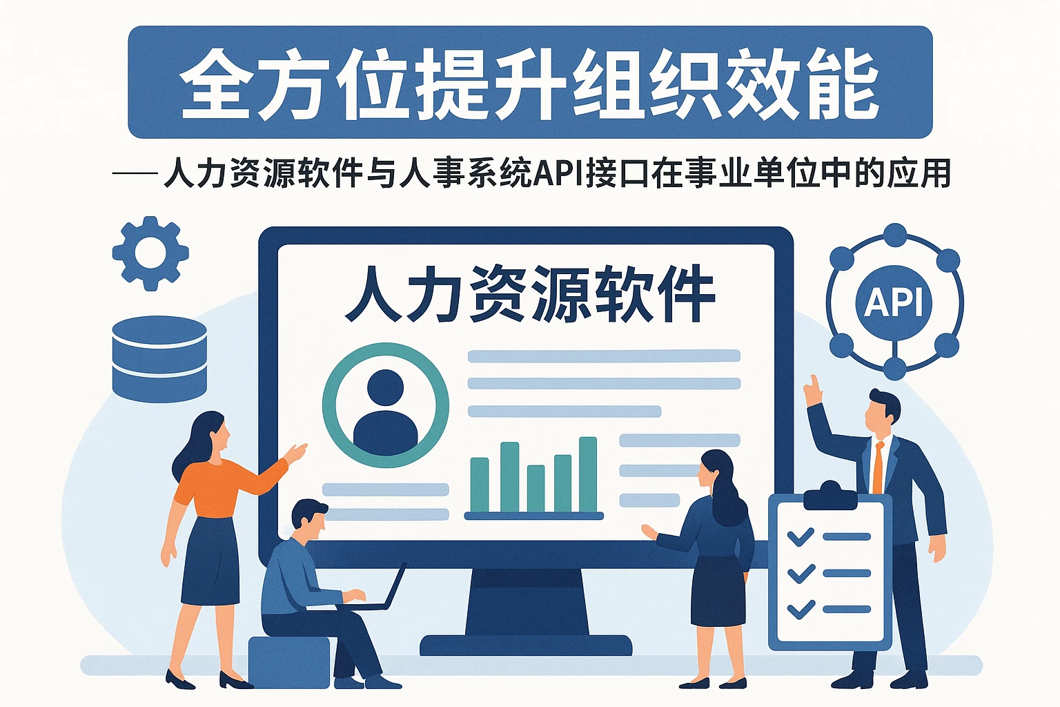 全方位提升组织效能——人力资源软件与人事系统API接口在事业单位中的应用