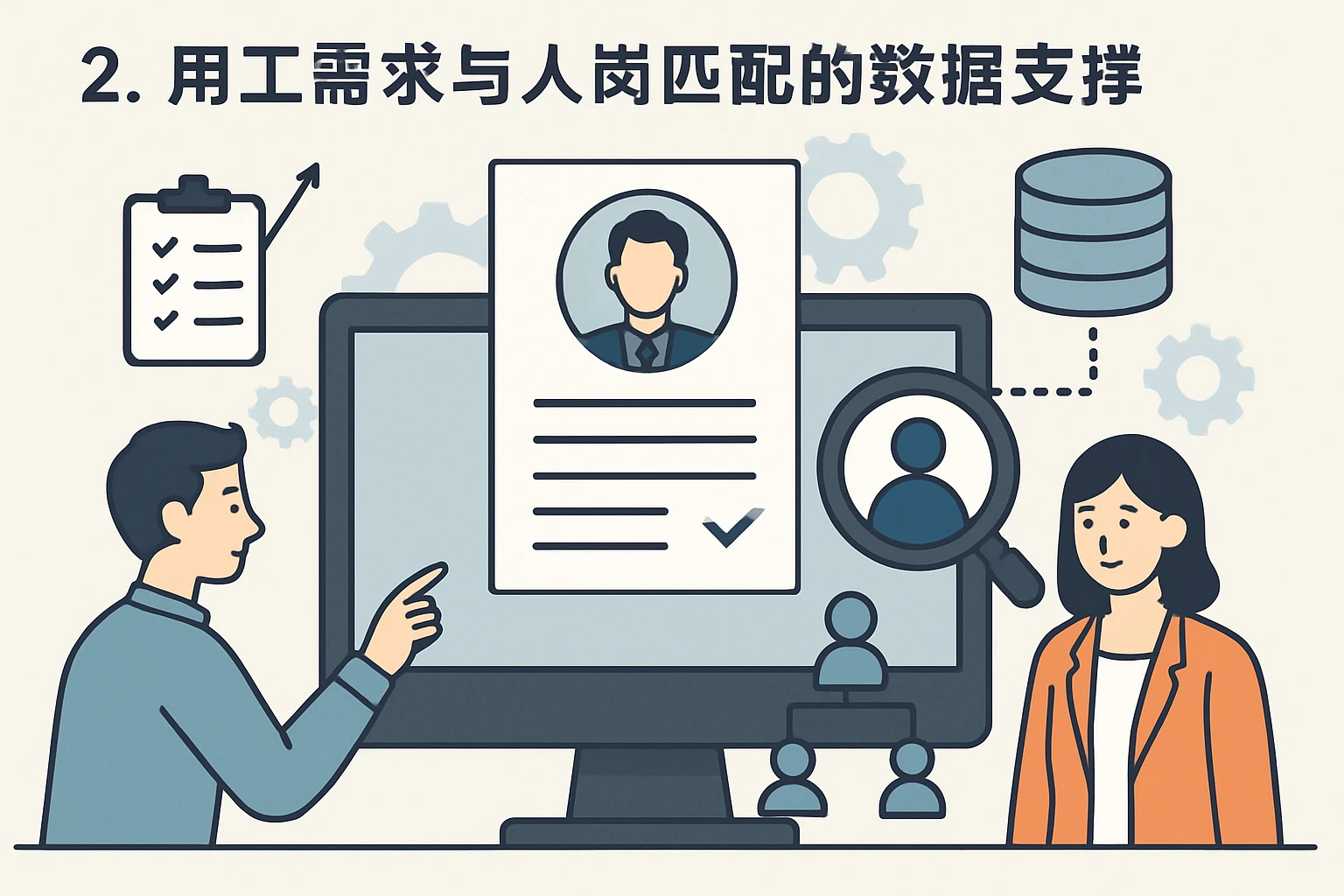 2. 用工需求与人岗匹配的数据支撑