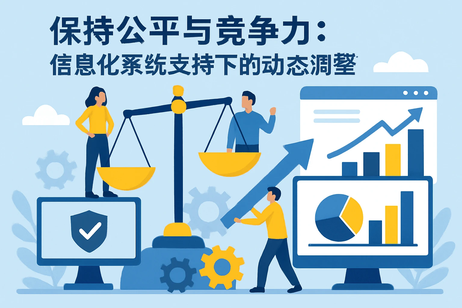 保持公平与竞争力：信息化系统支持下的动态调整