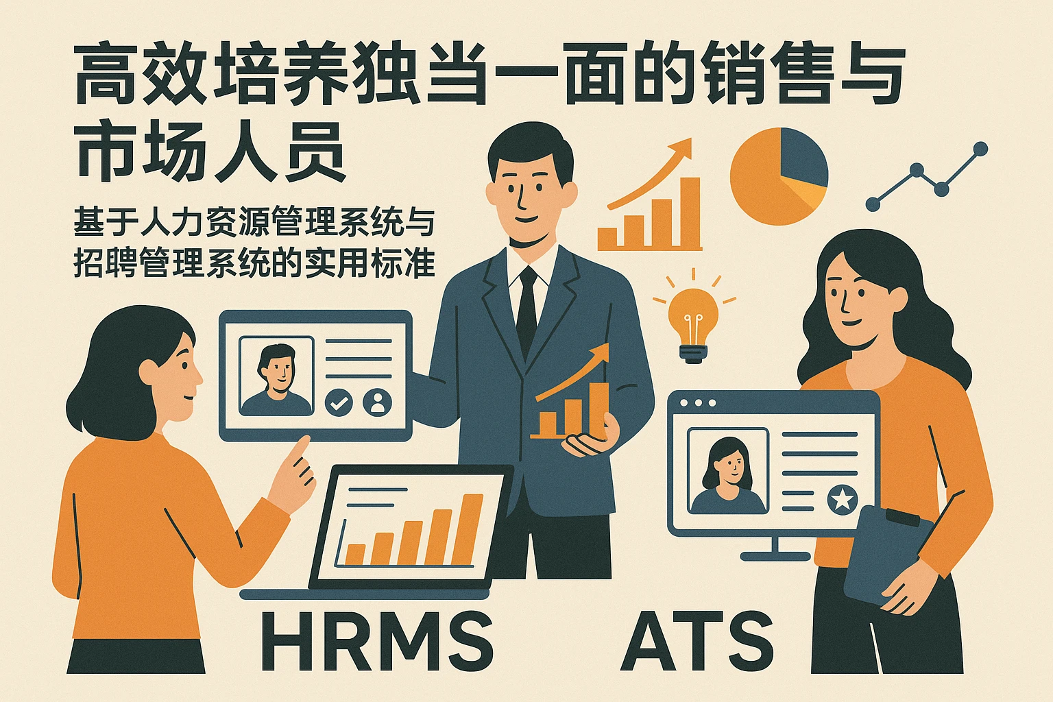 高效培养独当一面的销售与市场人员：基于人力资源管理系统与招聘管理系统的实用标准