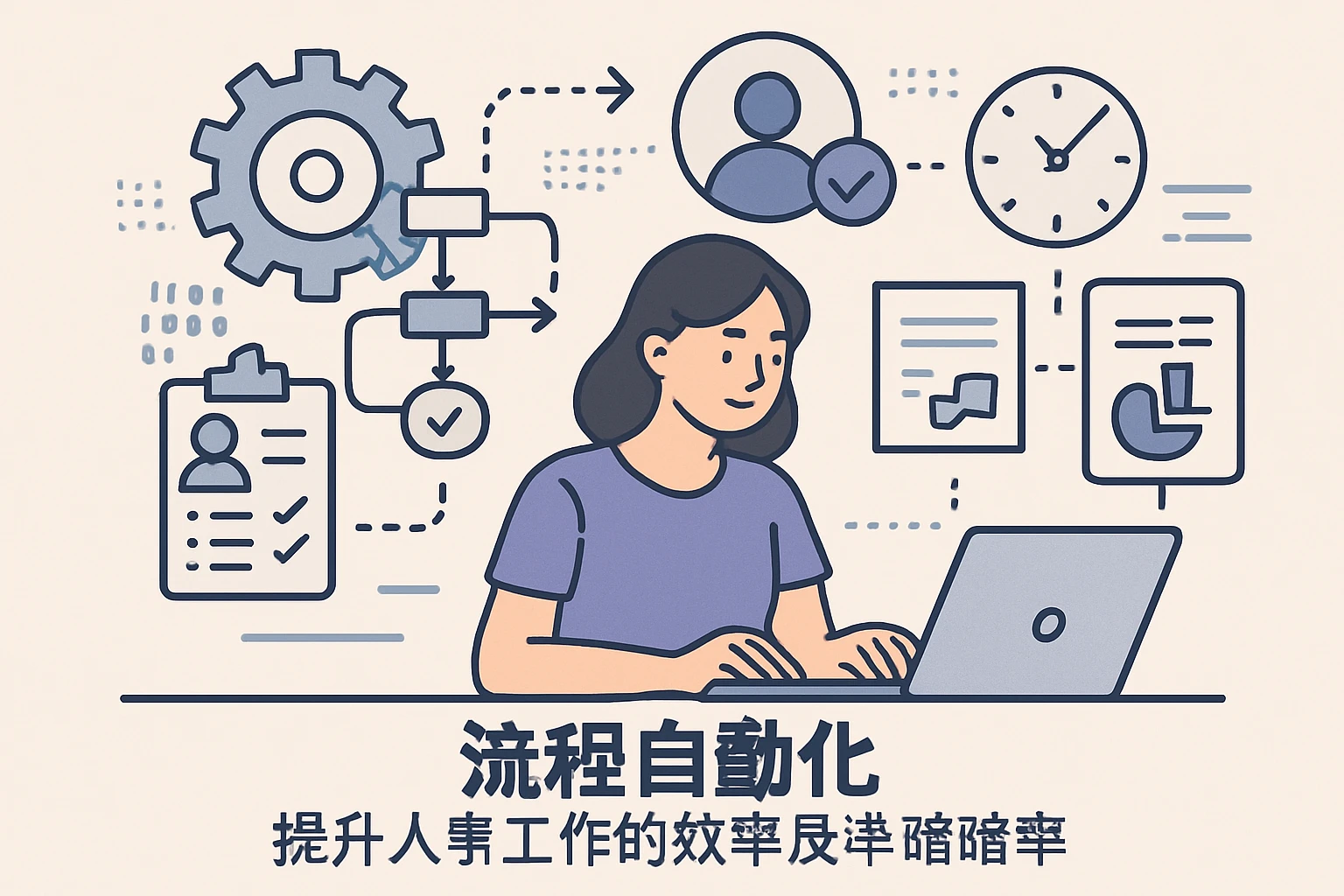 流程自动化,提升人事工作的效率与准确率
