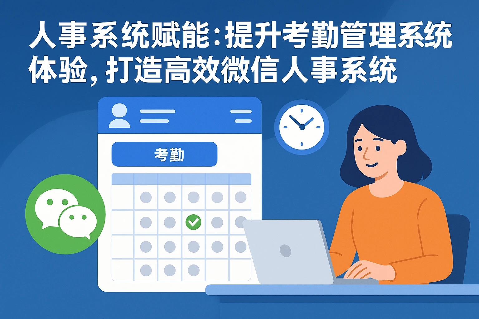 人事系统赋能:提升考勤管理系统体验,打造高效微信人事系统