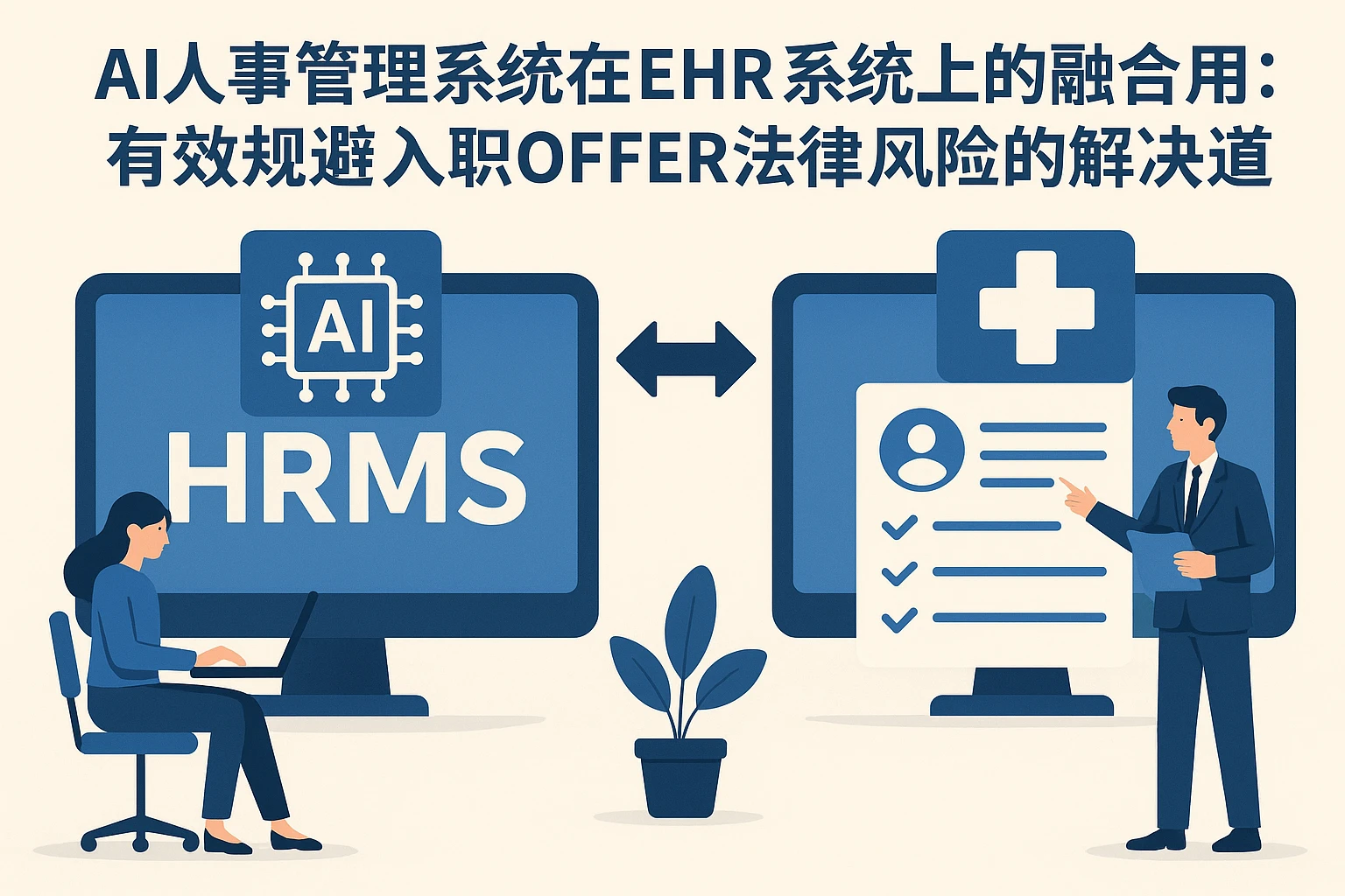 AI人事管理系统在EHR系统上的融合应用：有效规避入职offer法律风险的解决之道