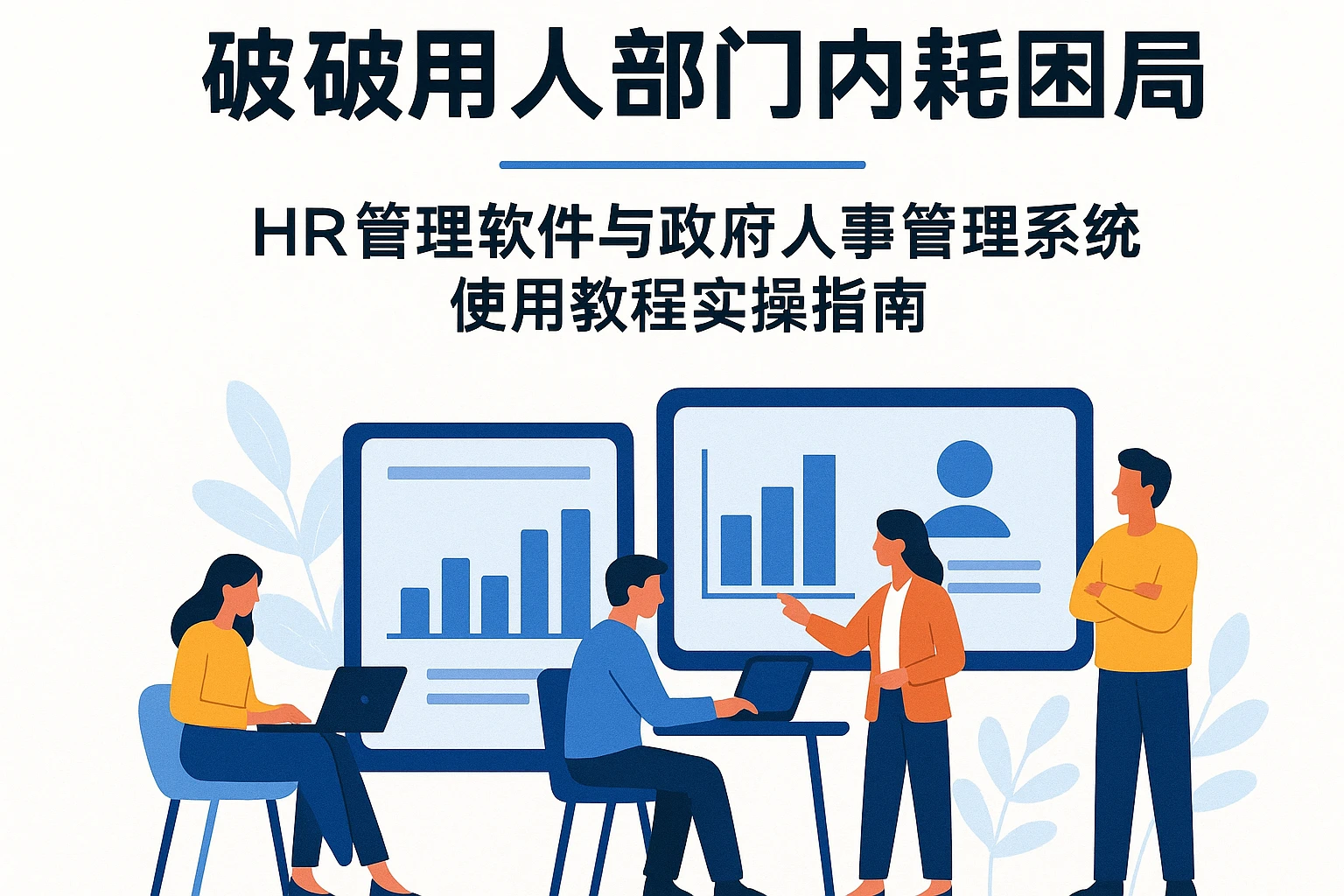 破解用人部门内耗困局——HR管理软件与政府人事管理系统使用教程实操指南