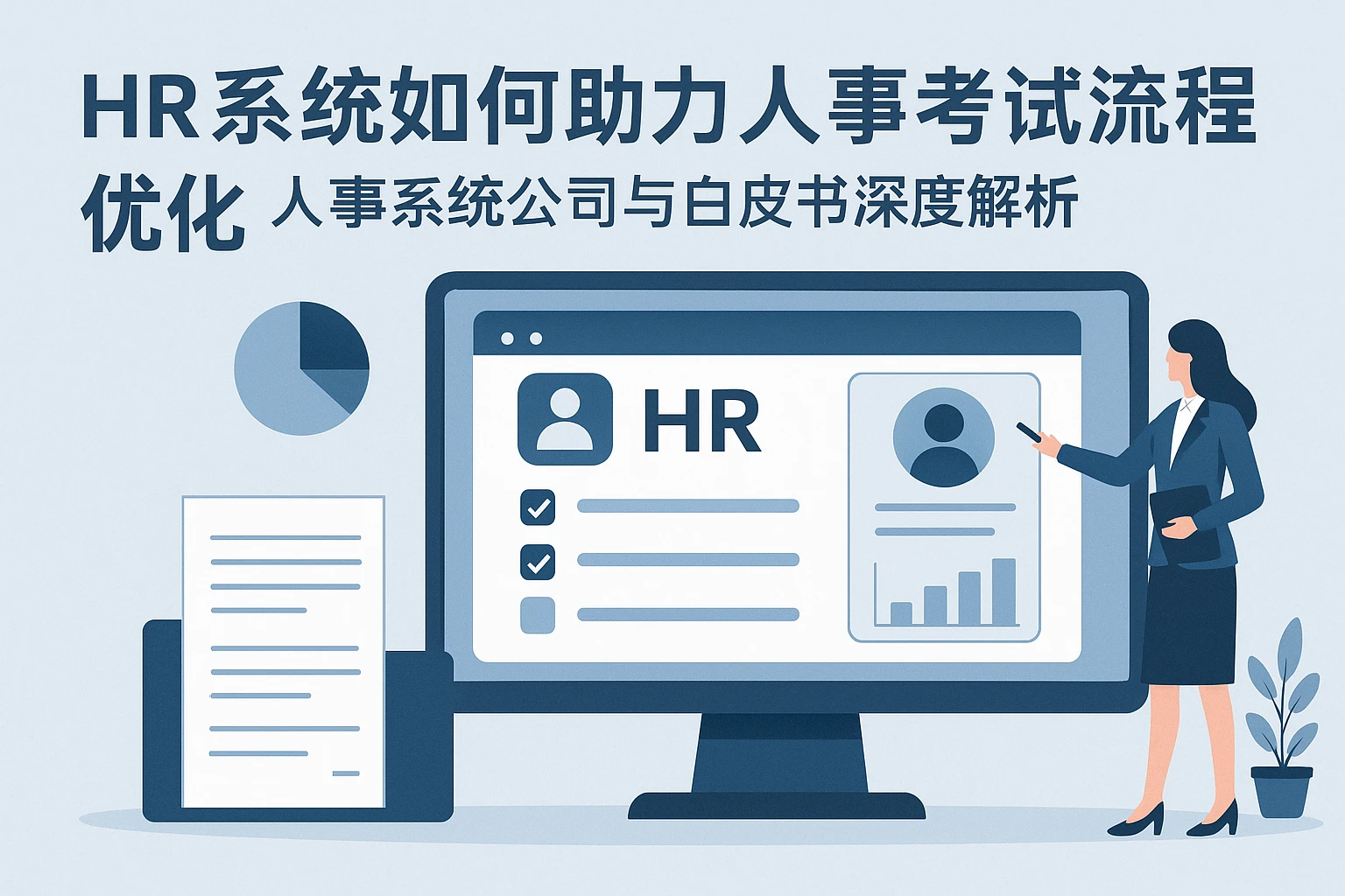 HR系统如何助力人事考试流程优化——人事系统公司与白皮书深度解析