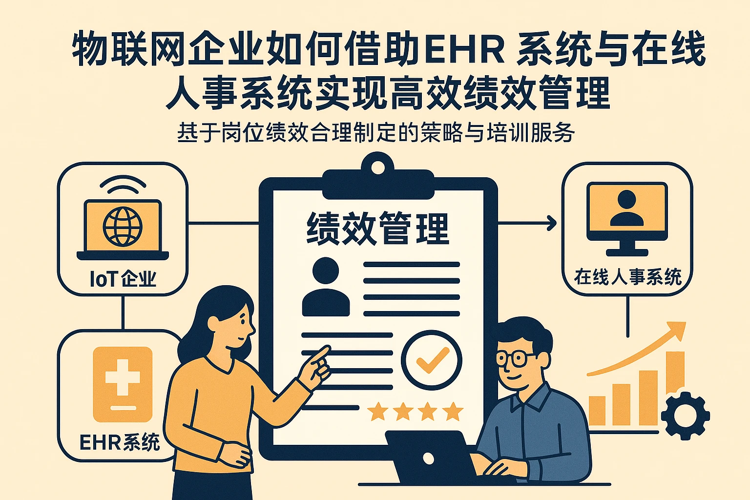 物联网企业如何借助EHR系统与在线人事系统实现高效绩效管理——基于岗位绩效合理制定的策略与培训服务