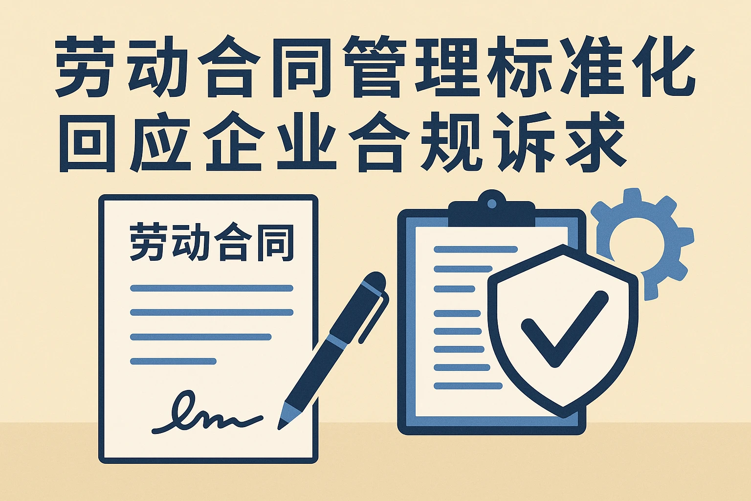 劳动合同管理标准化，回应企业合规诉求