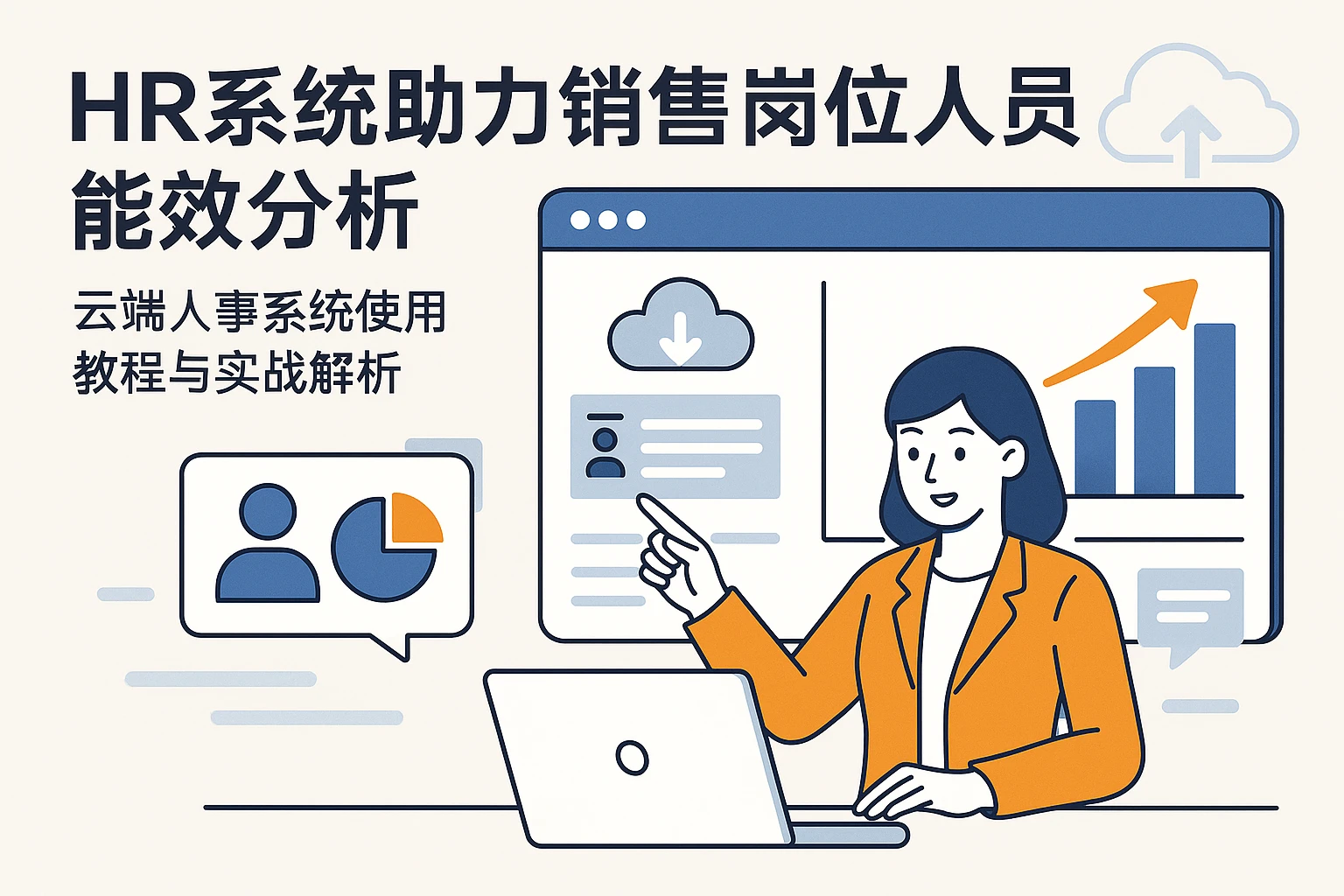HR系统助力销售岗位人员能效分析 —— 云端人事系统使用教程与实战解析