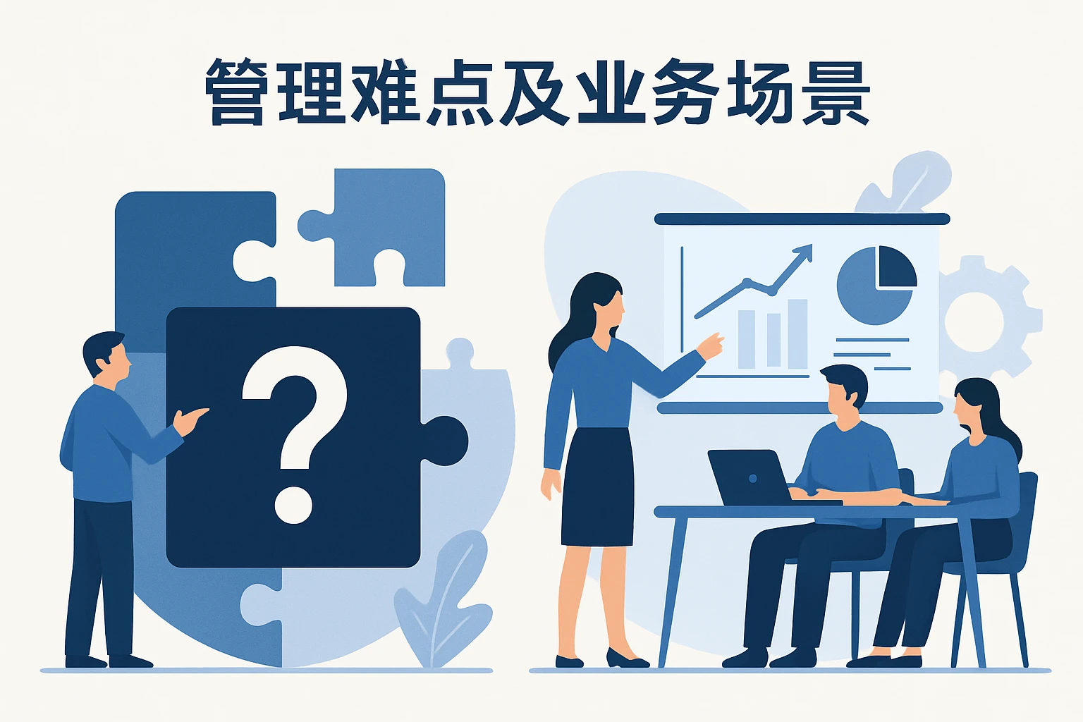 管理难点及业务场景