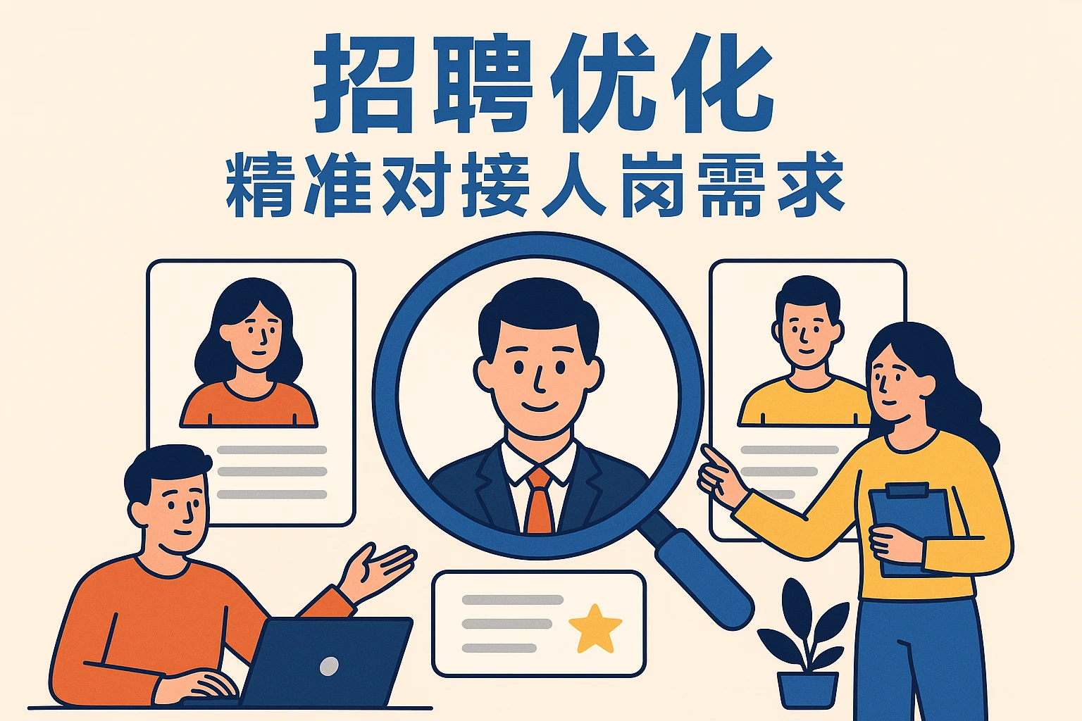 招聘优化：精准对接人岗需求