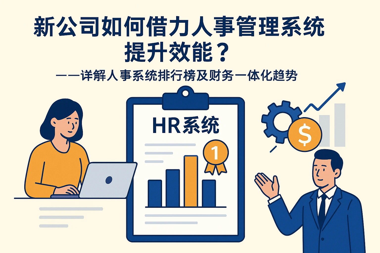 新公司如何借力人事管理系统提升效能？——详解人事系统排行榜及财务一体化趋势
