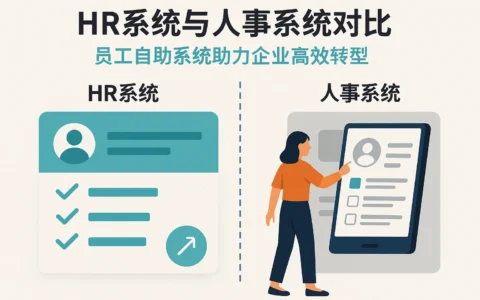 HR系统与人事系统对比：员工自助系统助力企业高效转型
