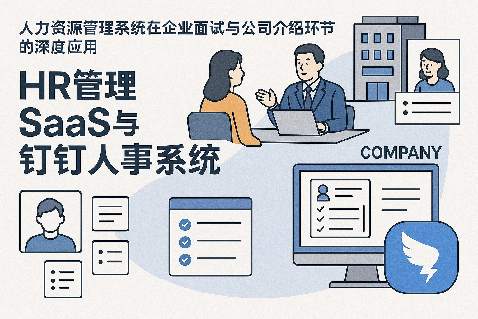 人力资源管理系统在企业面试与公司介绍环节的深度应用——聚焦人力资源SaaS与钉钉人事系统