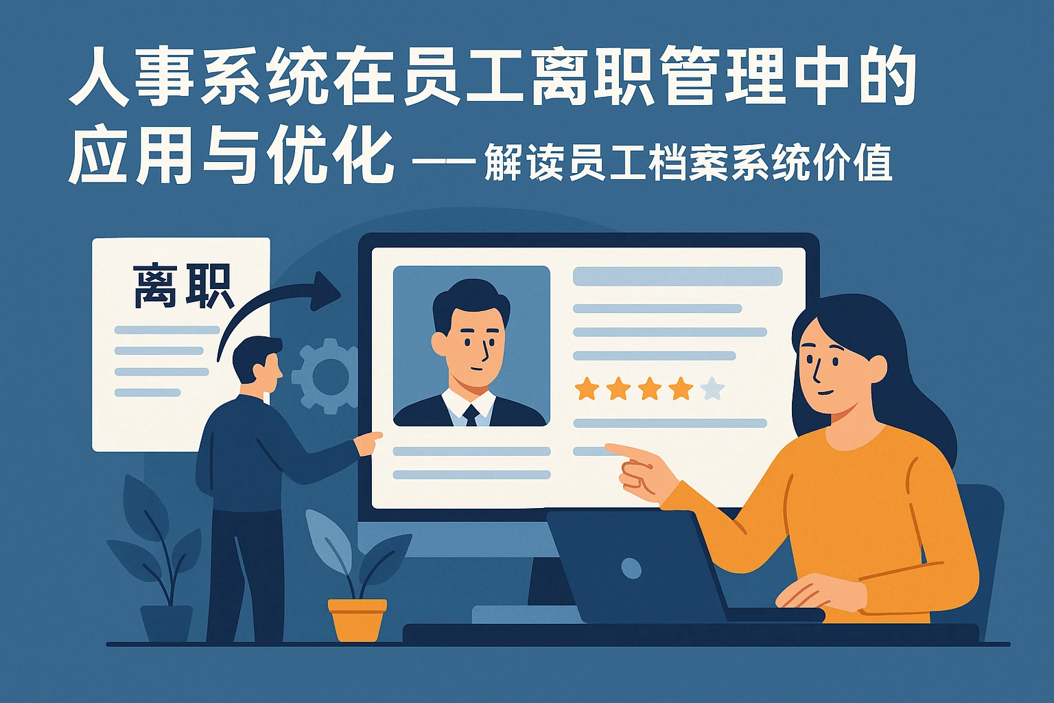 人事系统在员工离职管理中的应用与优化——解读员工档案系统价值