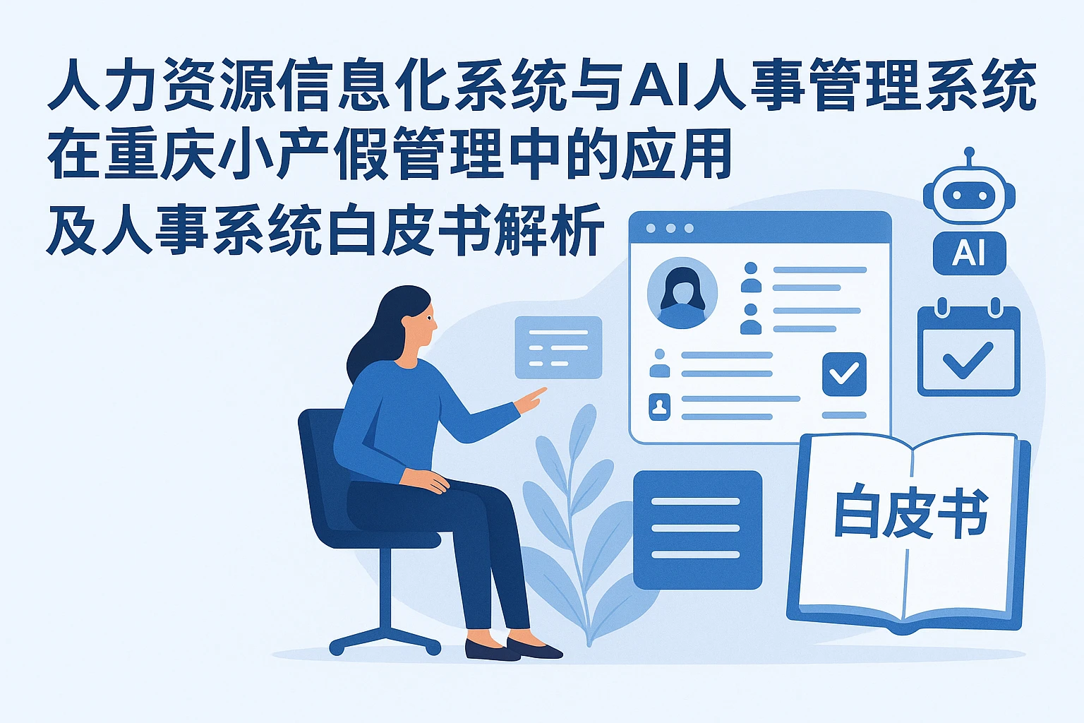 人力资源信息化系统与AI人事管理系统在重庆小产假管理中的应用及人事系统白皮书解析
