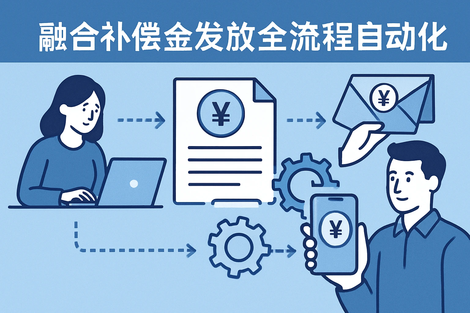 融合补偿金发放全流程自动化