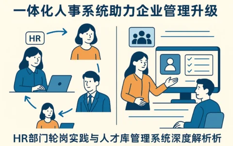 一体化人事系统助力企业管理升级：HR部门轮岗实践与人才库管理系统深度解析