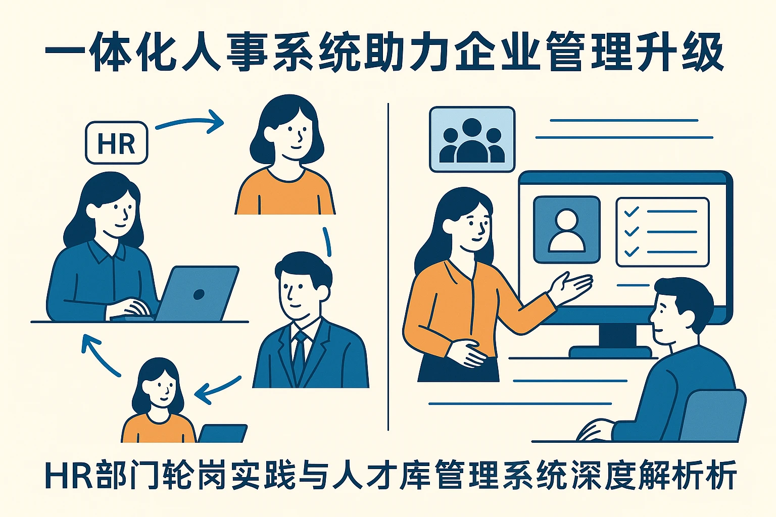 一体化人事系统助力企业管理升级：HR部门轮岗实践与人才库管理系统深度解析