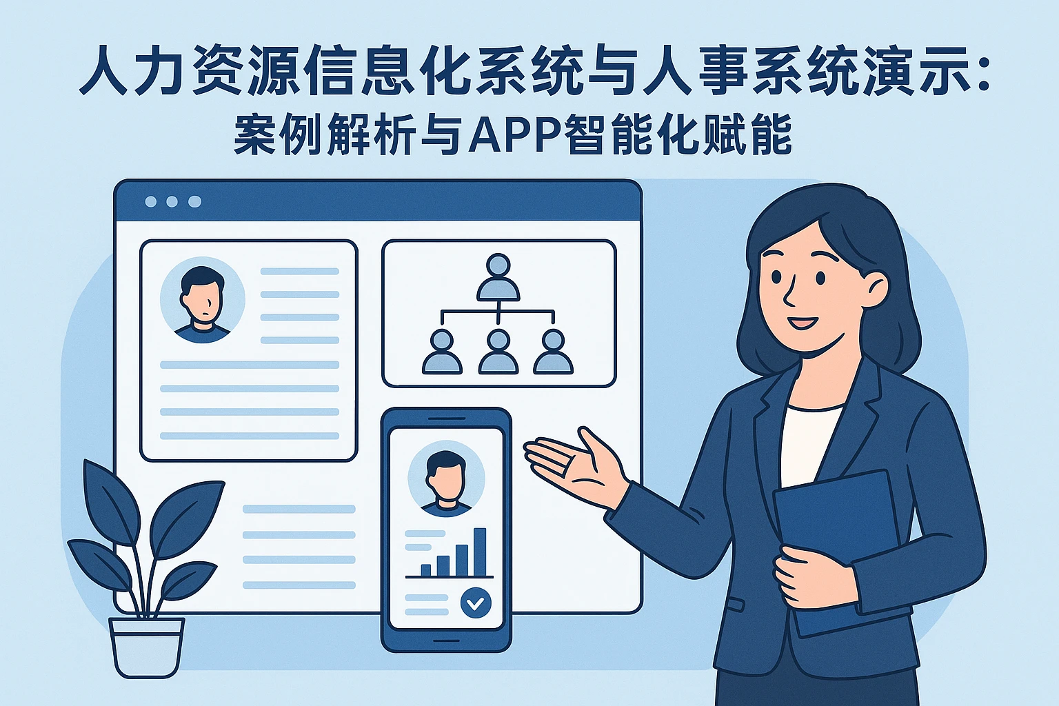 人力资源信息化系统与人事系统演示：案例解析与APP智能化赋能
