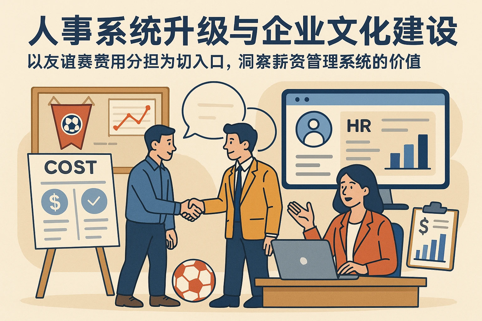 人事系统升级与企业文化建设：以友谊赛费用分担为切入口，洞察薪资管理系统的价值