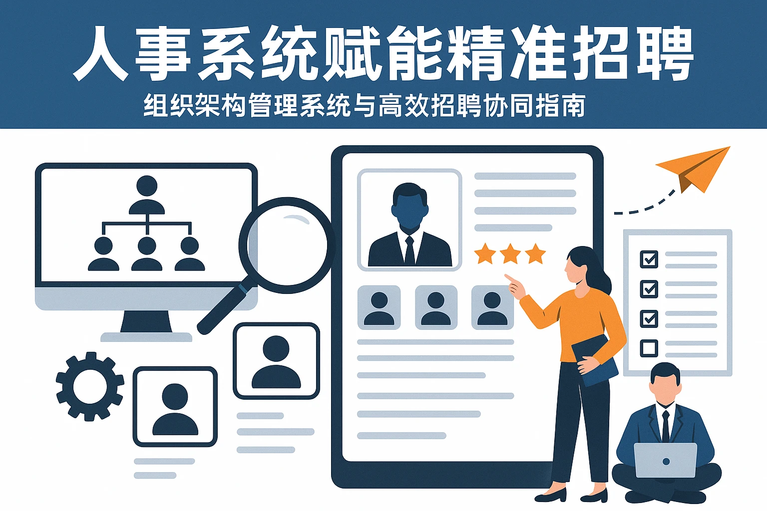人事系统赋能精准招聘：组织架构管理系统与高效招聘协同指南