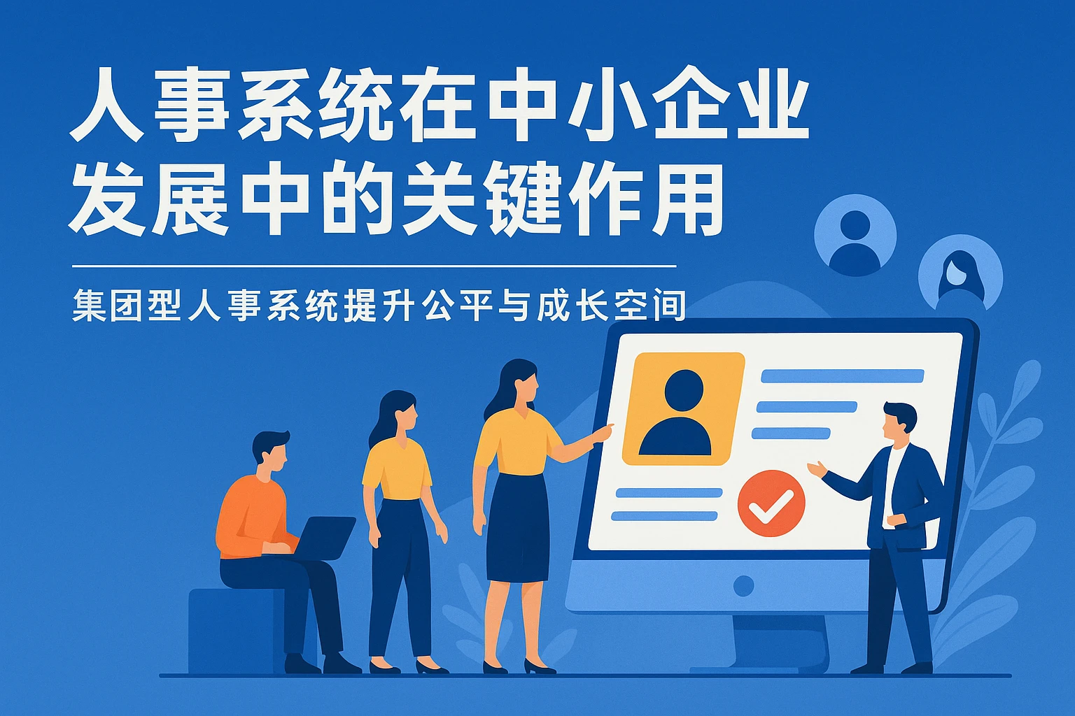 人事系统在中小企业发展中的关键作用 —— 集团型人事系统提升公平与成长空间
