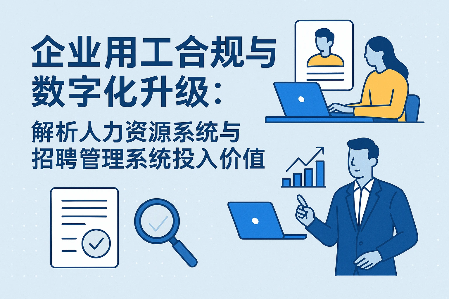 企业用工合规与数字化升级：解析人力资源系统与招聘管理系统投入价值