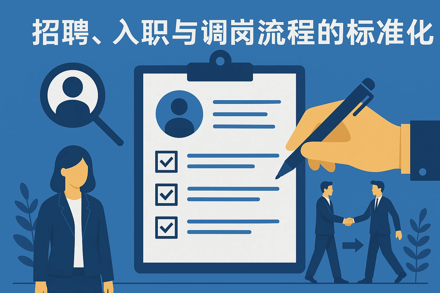 招聘、入职与调岗流程的标准化重塑