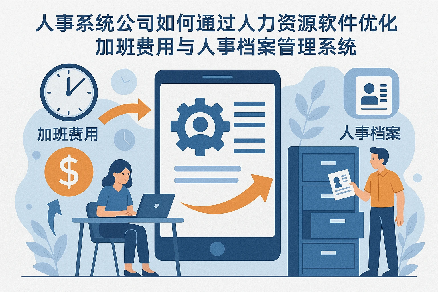 人事系统公司如何通过人力资源软件优化加班费用与人事档案管理系统